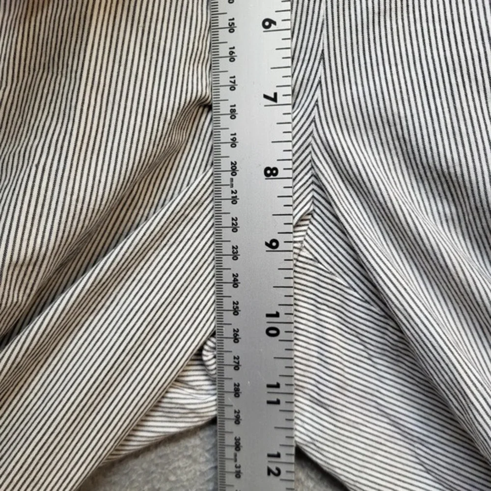 Etro Men Pants 46 Gray Striped Dress Pants 28